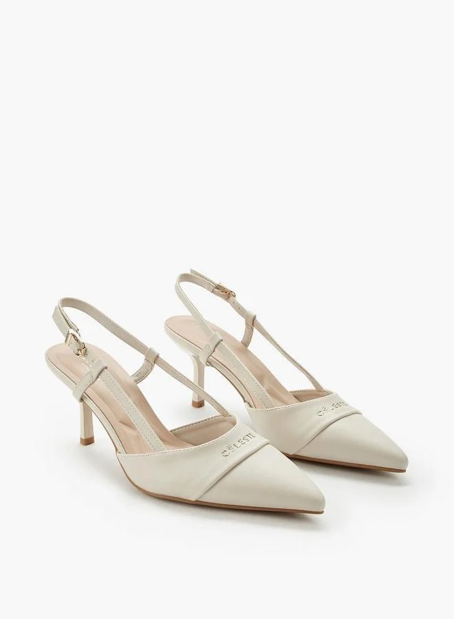 سيليست حذاء نسائي بكعب خنجر مدبب