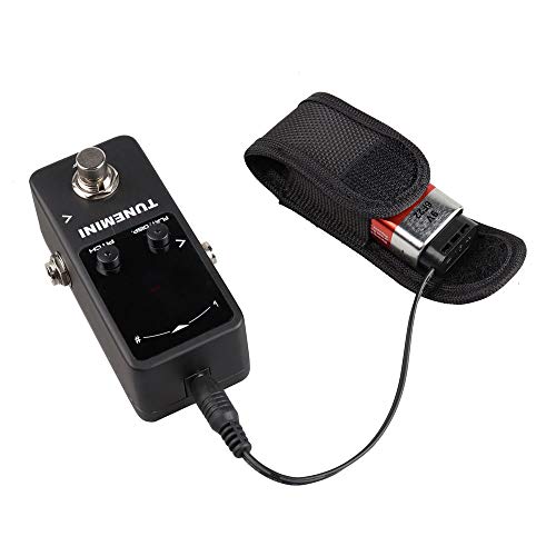Mr.Power 9V Battery Clip Converter Power Cable Snap Connector 2.1mm 5.5mm Plug for Guitar Effect Pedal (Straight Angle, 1 Cable + 1 Battery Bag) - Image 3