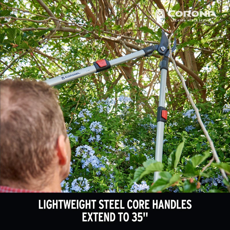 Corona SL 3364 ComfortGEL Extendable Bypass Lopper, 1-1/2 Inch Cut - Image 2