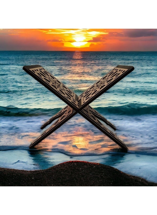 حامل خشبي للقرآن الكريم 26*35سم - Image 2