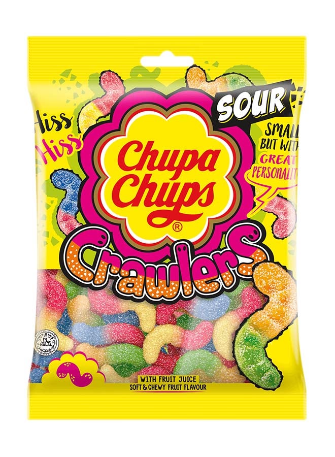 Chupa Chups Crawlers Jelly Candy 90g - Image 1