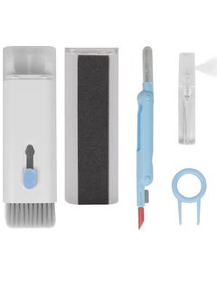 Cleaner Set 7-in-1, Cleaner Set Laptop Screen Keyboard Earbuds, Earphones For MacBook iPad, iPhone, iPod, Multi-Function Cleaning Pen Brush Tool For Pc MONITOR, Computer, (WITH FREE CLEANER LIQUIDE)