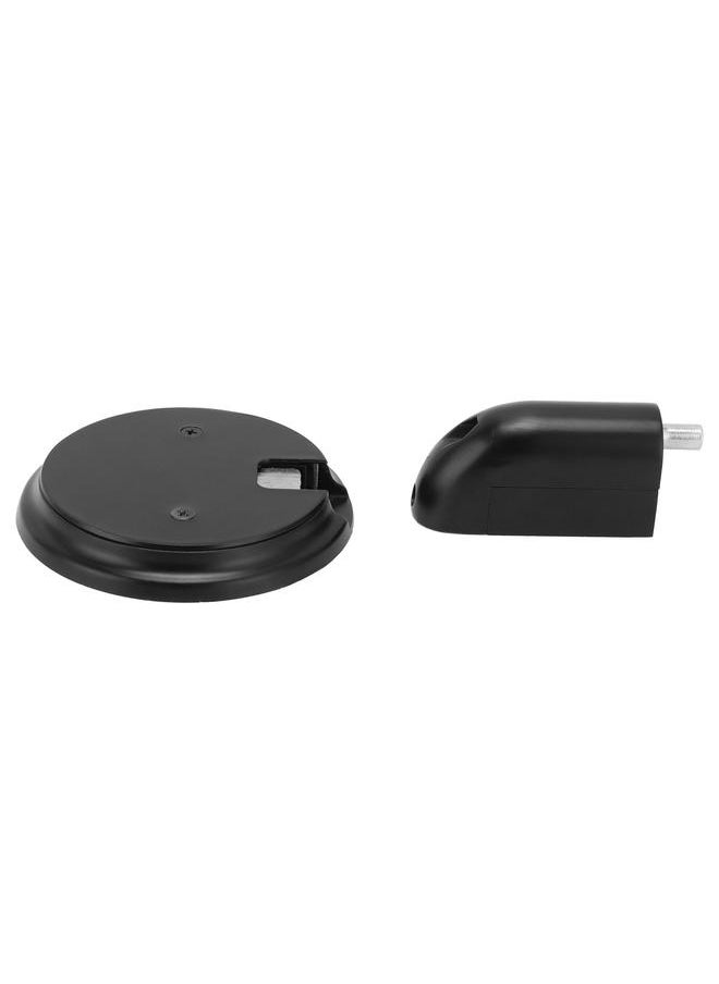 Thoraya Door Stoper Push Type Strong Magnetic Mechanical Windproof Suction Door Stop Silent Firm Door Stop CatchMatte Black  - Image 5