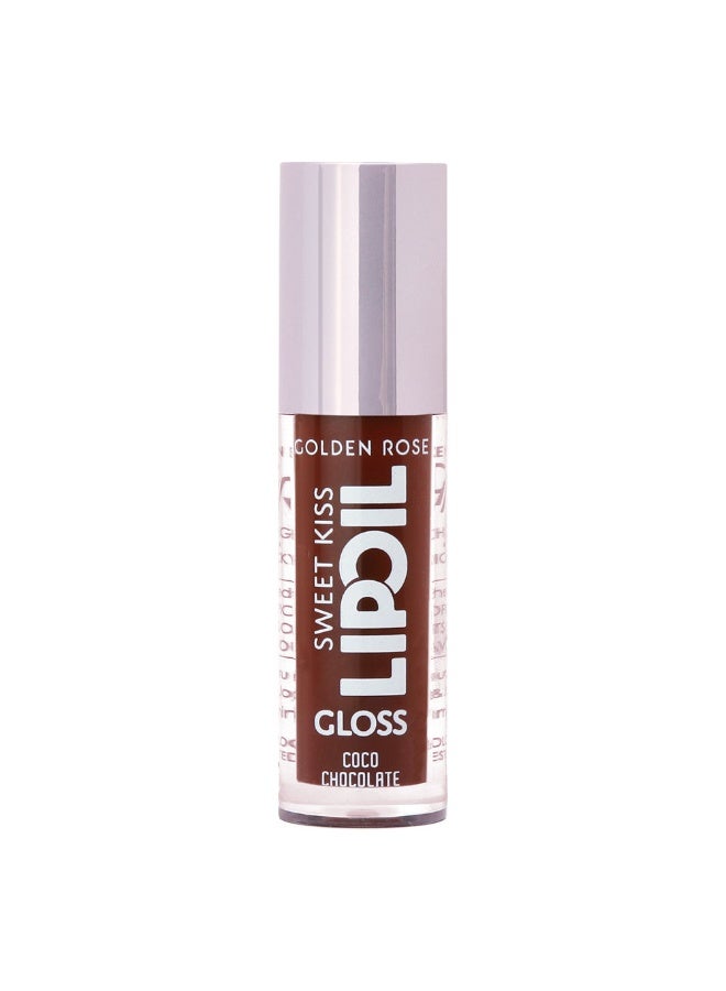 Golden Rose Sweet Kiss Lip Oil Gloss No:06 Coco Chocolate - Image 1