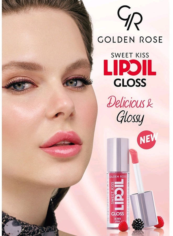 Golden Rose Sweet Kiss Lip Oil Gloss No:06 Coco Chocolate - Image 4
