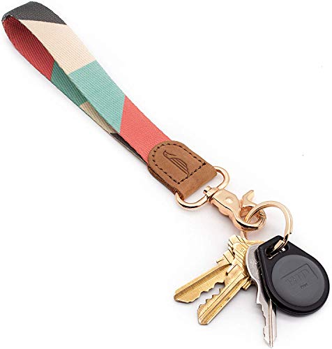 POCKT Lanyard for Keys Wristlet Strap Key Chain Holder for Men and Women - Cool Hand Wrist Lanyards for Keys and Wallets | Cross - Image 2