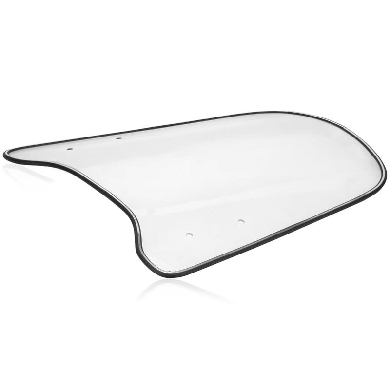 Motorcycle Windshield: Transparent High-quality PC Material - Unique Second Curve Design Wind Deflector for Motorcycle and Scooter Enthusiasts - Image 4