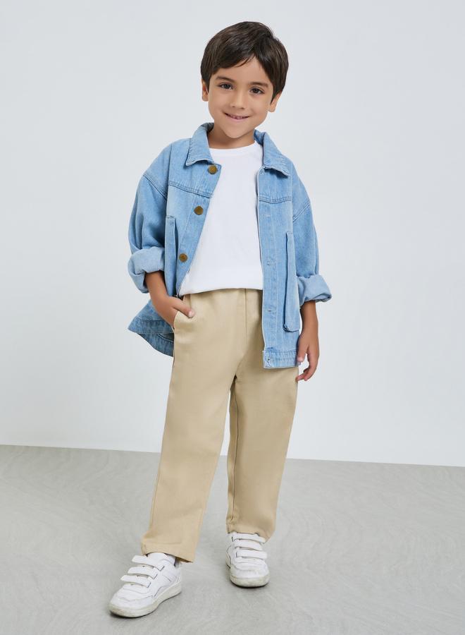 Styli Boys Cotton Pants with Side Pocket - Image 2
