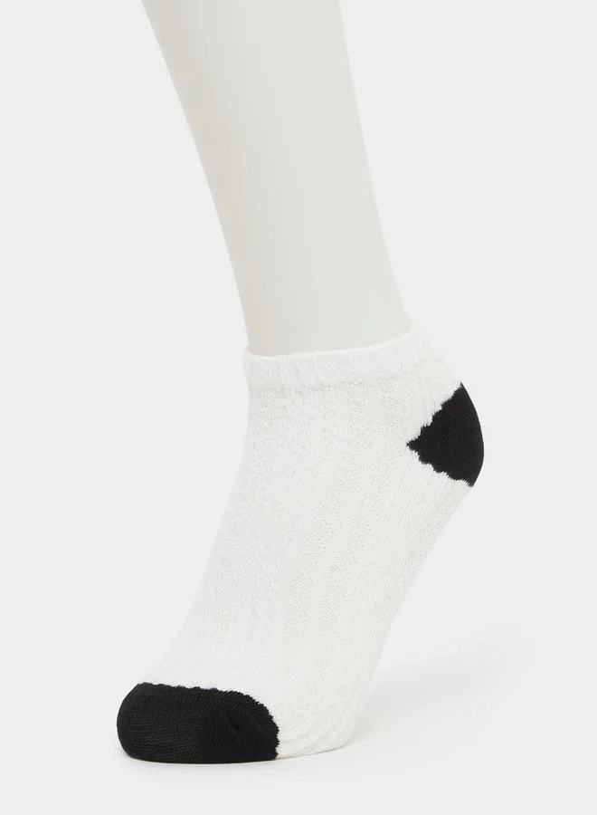 Styli Styli Set of 3 - Printed Ankle Socks