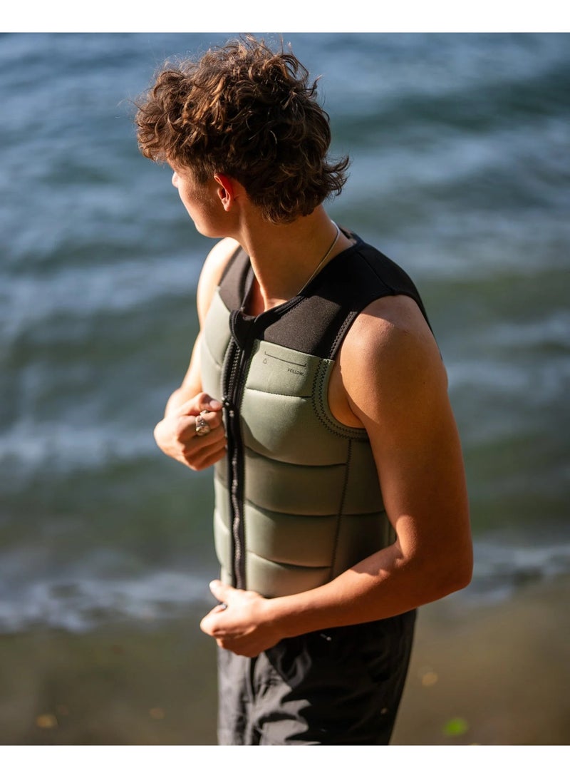 Follow Section Impact Vest (Black/Petina) - Image 2
