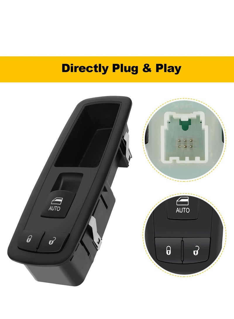 SYOSI Power Window Switch for Dodge Durango 15-11 Chrysler and Jeep Grand Cherokee 15-14 Driver Side Power Window Master Control Switch fits OE Replacement 68086692AD 68086692AF DWS2040 4602544AG  - Image 5
