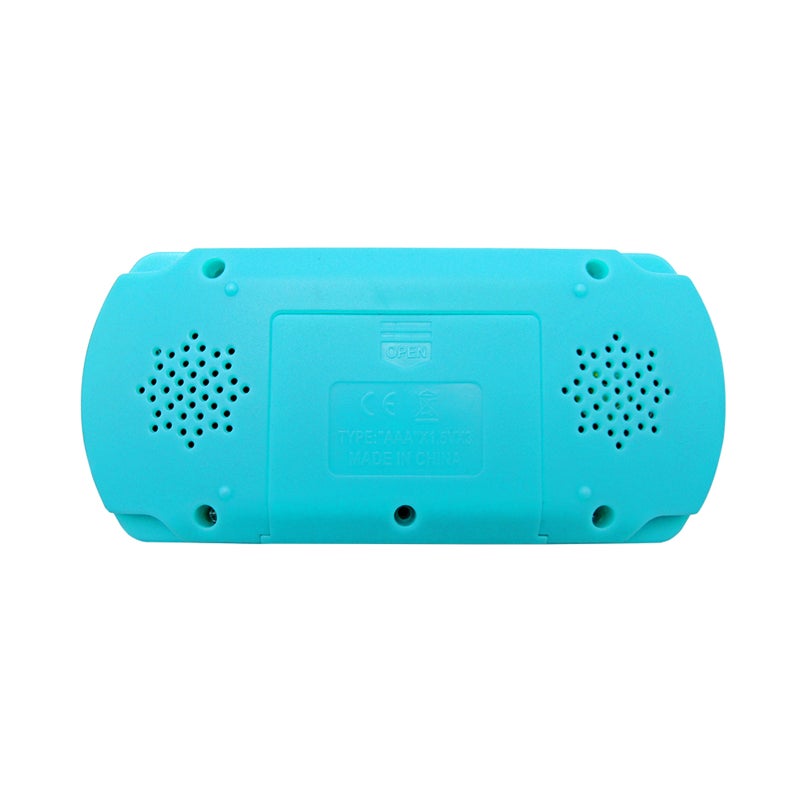 Handheld Console: Cyan Portable Gaming Device With Built-in 200 16-bit Classic Games - Smooth Comfortable Button Design, Easy To Carry - Retro Gaming for Family Fun, Parent-child Time, On-the-go Use - Image 3
