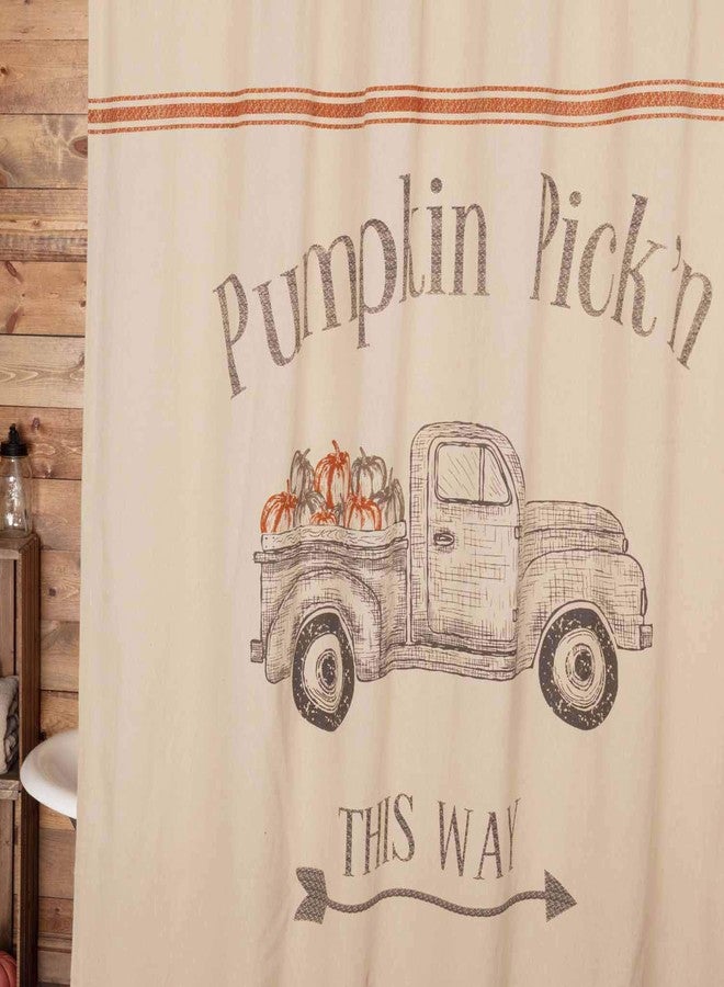 Piper Classics Harvest Market Shower Curtain, 72" x 72" - Image 4