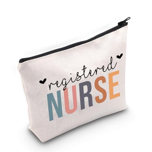 TOBGBE TOBGB RN Gift Registered Nurse Zipper Pouch Bag Nurse Appreciation Gift Nursing Graduation Gift Nursing Gift Registered Nurse - Image 2