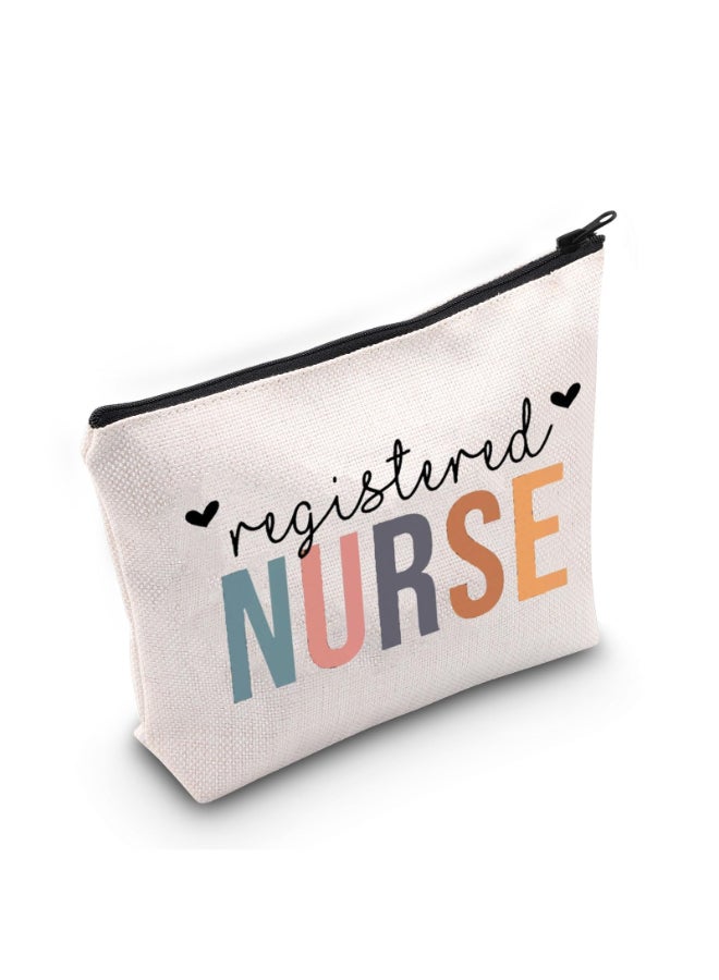 TOBGBE TOBGB RN Gift Registered Nurse Zipper Pouch Bag Nurse Appreciation Gift Nursing Graduation Gift Nursing Gift Registered Nurse - Image 3