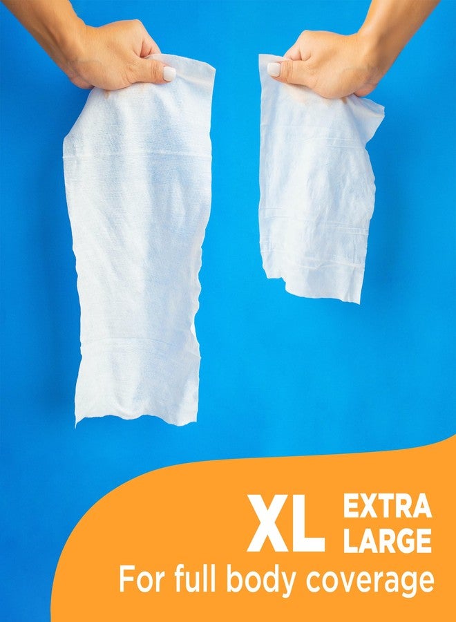 Aquation XL Body Cloth - 12.5x7.5" No-Rinse Cleansing Wipes with Aloe & Vitamin E - Hypoallergenic, For Adults, Kids, Seniors, Postpartum, Caregivers (50 Count / 6 Pack, 300 Total) - Image 4
