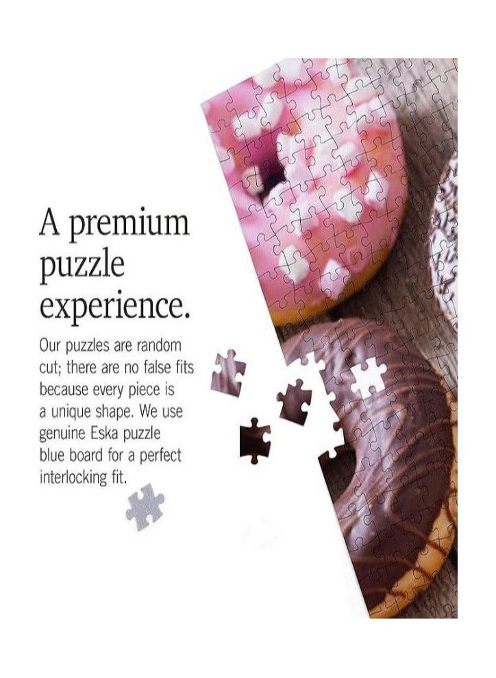 Jigsaw Puzzle (1000 Pieces) for Kids and Adults (Donuts) - Image 2