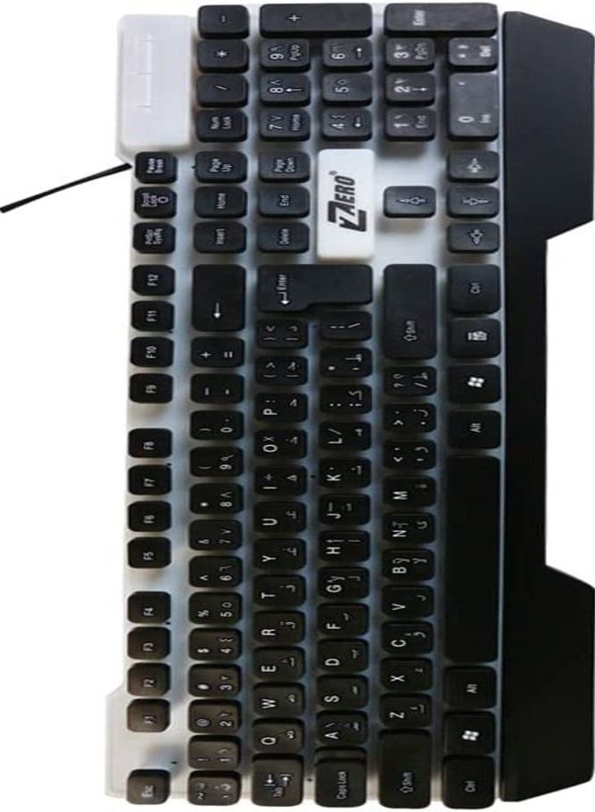 Zero ZR-2030 usb Keyboard Multimedia Black