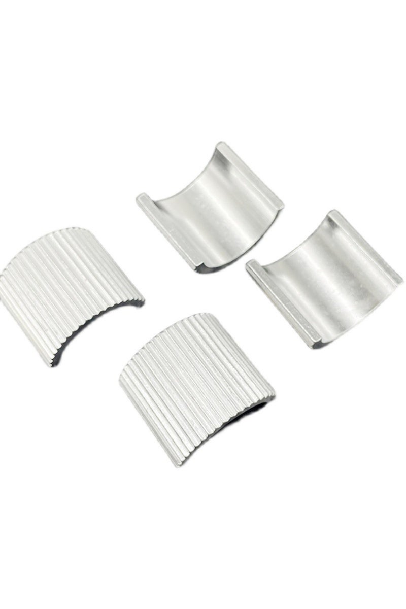 إيروريكس 4 قطع من مشابك تحويل رافعات مقود الدراجة النارية من 22 مم (7/8 بوصة) إلى 28 مم (1-1/8 بوصة) ... - Image 3