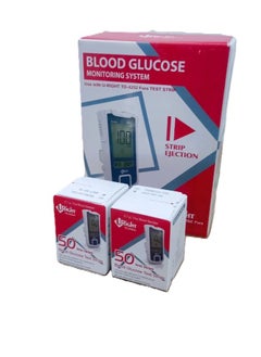 uRIGHT Fora Blood Glucose Monitor + 100 Strips 