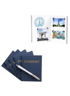 Hygloss Hygloss Products Blank Passport Books, Kids Pretend Passport - Travelers' Notebook Passport, 24 Blank Pages for Decorating, Learning & Fun - 4 1â„4â€ x 5 1â„2â€, 12 Books  - Image 5