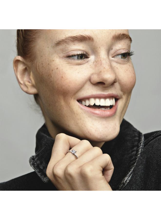 باندورا خاتم سوليتير بقلب لامع - Image 5