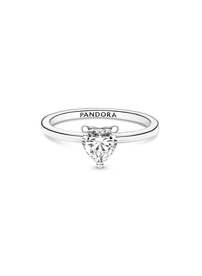 PANDORA Sparkling Heart Solitaire Ring