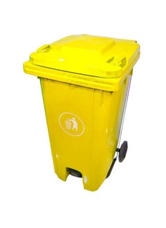 AKC High Quality Modern Garbage Bin 240 Liters Yellow 