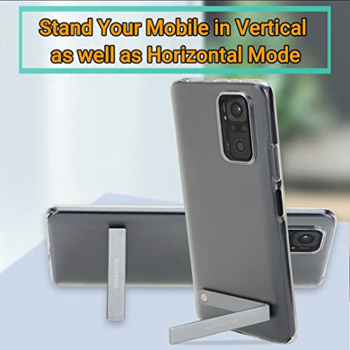 Blackstar Mobile Stand/Kickstand/Mobile Holder (Made of Metal) - Just Paste on Back of Mobile or Cover and Start Using (for All Mobiles) (Model Name - Passion P1) - Image 3