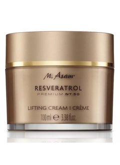 M.Asam Resveratrol Premium Nt50 Lifting Cream (3.38 Fl Oz) - Moisturizer Face Cream With Hyaluronic Acid, Facial Moisturizer For Firm And Smooth Skin, Vegan Skincare For Youthful Radiance  - Image 1