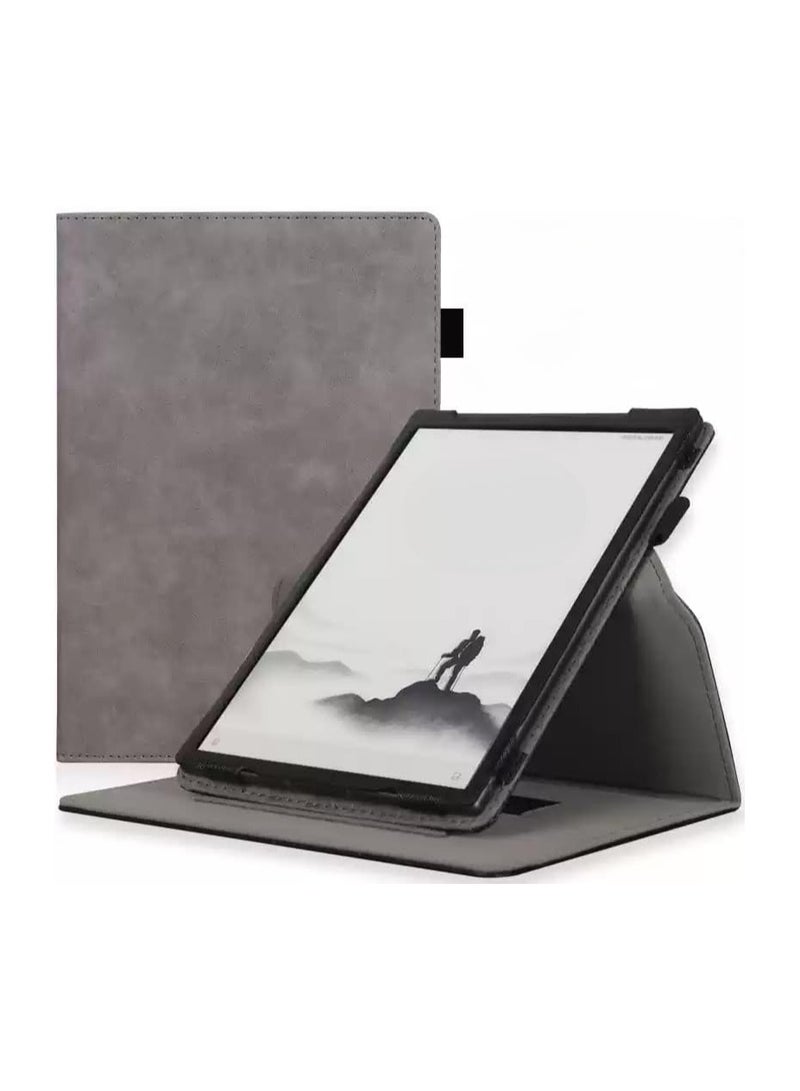 Compatible KDDI AINOTE Air 2 8.2-inch (2024) Paper Tablet Case, Full Coverage Ultra Thin Leather, 360 Degree Rotating Folding Stand Cover Auto Sleep/Wake - Image 1
