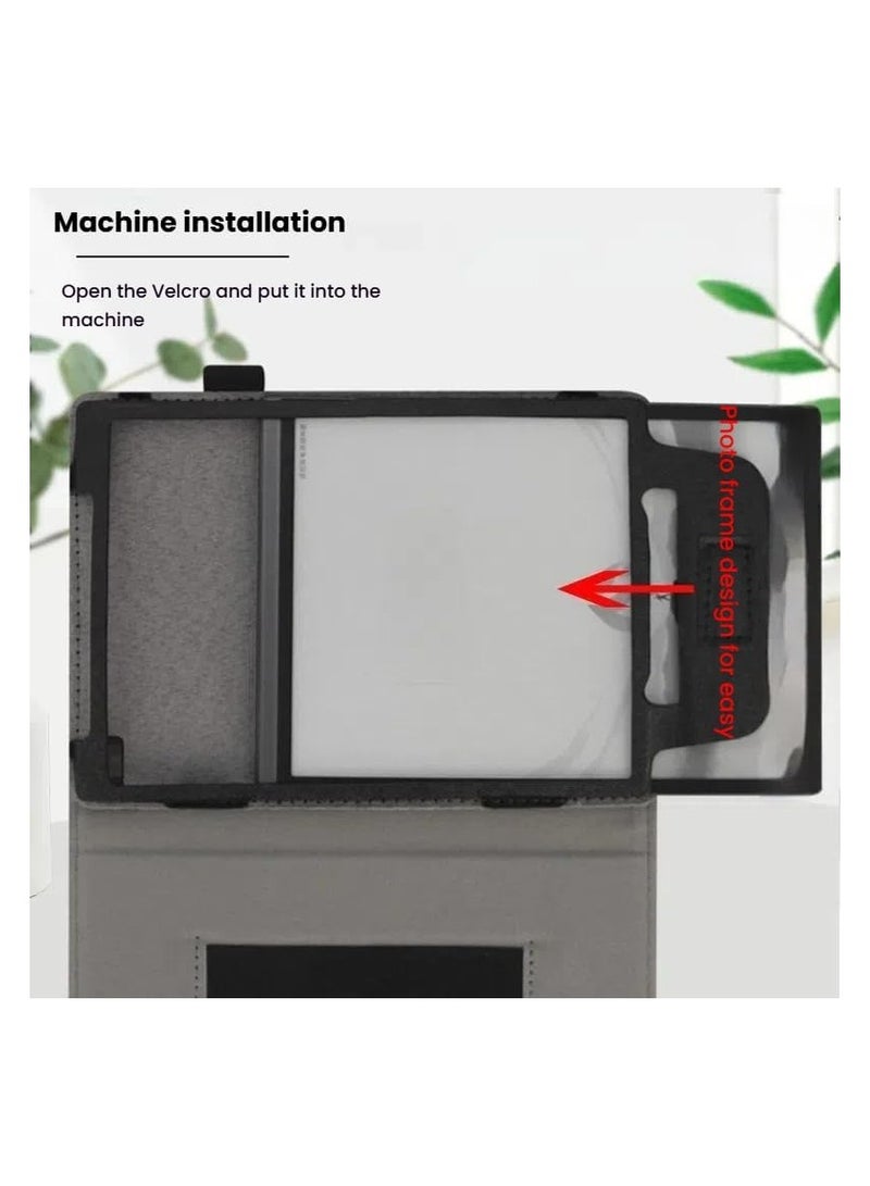 Compatible KDDI AINOTE Air 2 8.2-inch (2024) Paper Tablet Case, Full Coverage Ultra Thin Leather, 360 Degree Rotating Folding Stand Cover Auto Sleep/Wake - Image 3