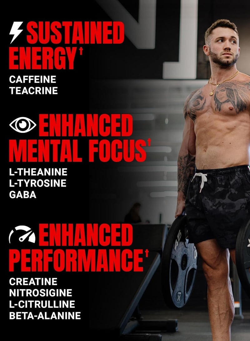 ProSupps Mr. Hyde Signature Pre-Workout Blue Razz 300g - Image 4