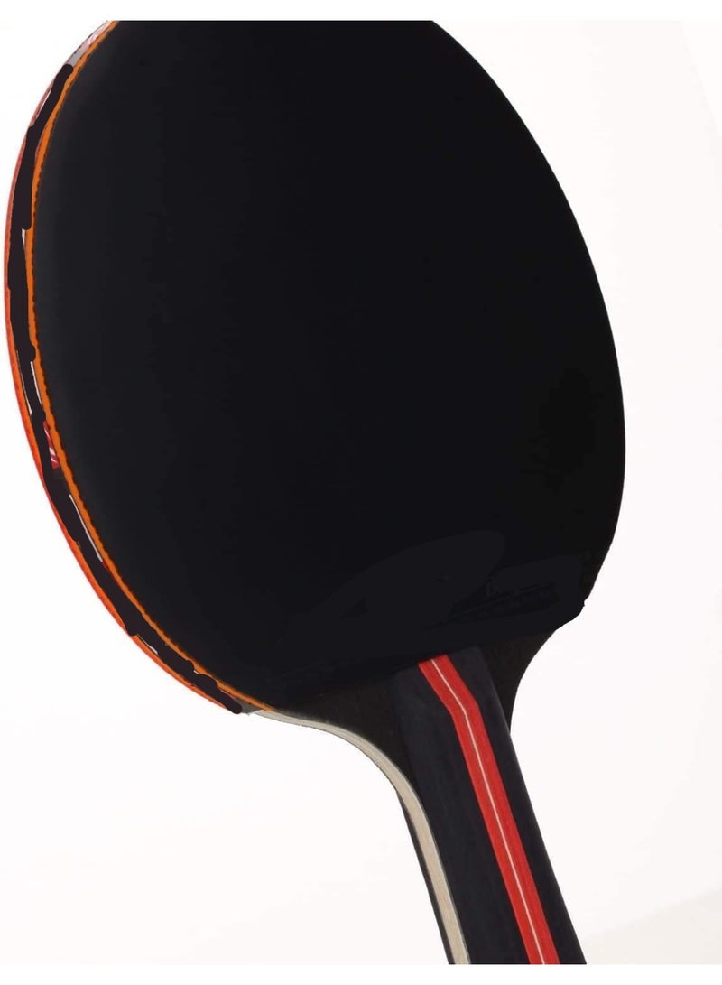 Soofam Table Tennis Bats, Portable Table Tennis Set, Professional Table Tennis Set - 2 Bats + 3 Balls Ping Pong Bats for Outdoor Indoor Table Tennis Table for Amateurs to Experts - Image 5