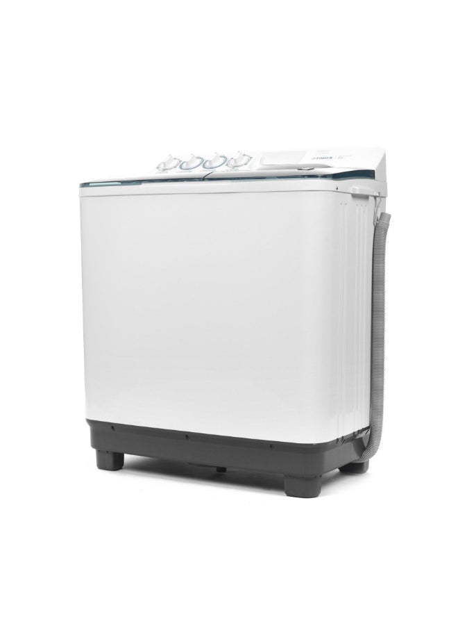 FISHER TwinTub Washer 8KG Spin 5KG White  - Image 2