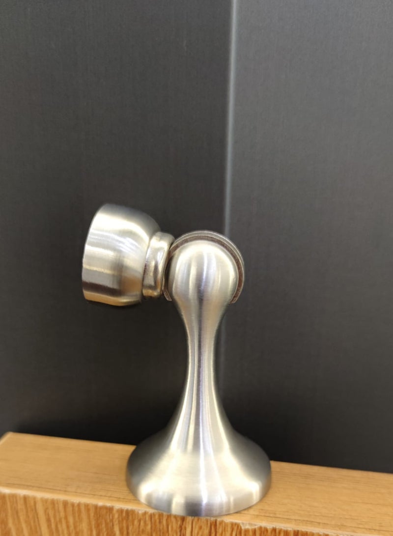 WONINK Magnetic Door Stops Door Stops, Stainless Steel Magnetic Door Stops for Bedroom Door and Various Types of Doors, Door Holder Holder for Wall and Floor Mounting - Image 3