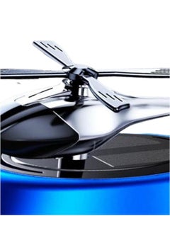 TIGER Car Air Freshener, Helicopter Solar Energy Rotating Aromatherapy Aviation Al Alloy Diffuser, Interior Decoration Accessories Diffuser for Car and Home (Silver) – Solar-Powered Aromatherapy, Stylish Aviation Design, Eco-Friendly and Efficient Diffuser for Fresh Air on the Go  - Image 3