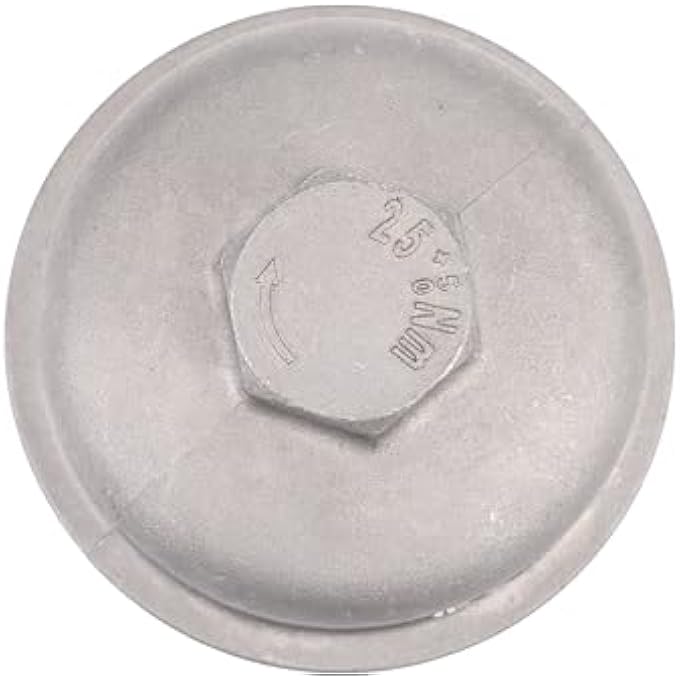 ريحني قطع الغيار URO 11427557011PRM غطاء غطاء فلتر الزيت الألمنيوم مقابل الأصلي البلاستيكي - Image 4