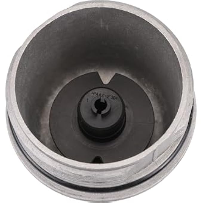 ريحني قطع الغيار URO 11427557011PRM غطاء غطاء فلتر الزيت الألمنيوم مقابل الأصلي البلاستيكي - Image 5