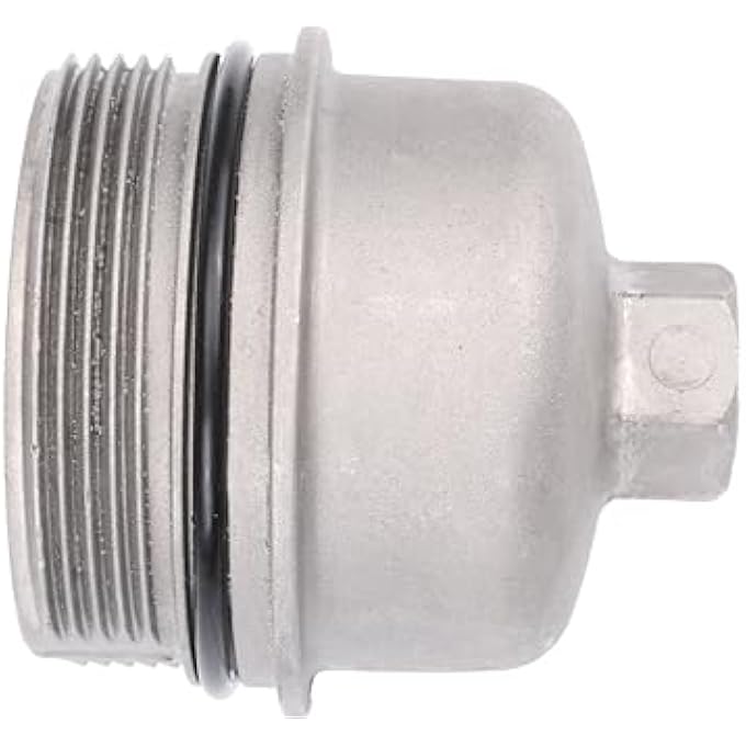 ريحني قطع الغيار URO 11427557011PRM غطاء غطاء فلتر الزيت الألمنيوم مقابل الأصلي البلاستيكي - Image 3