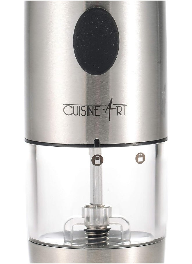 CUISINEART Cuisine Art Rechargeable Pepper Mill, Silver, KDL-549  - Image 3