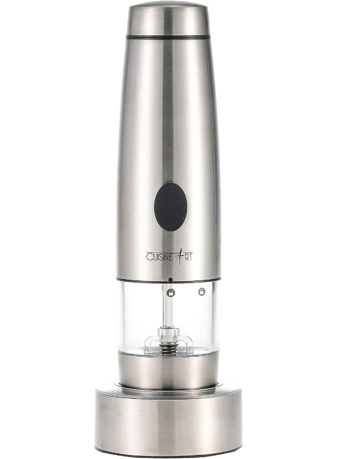 كويزين أرت Cuisine Art Rechargeable Pepper Mill, Silver, KDL-549