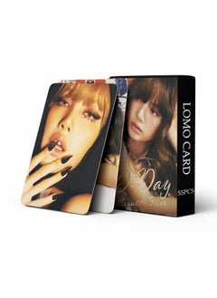55Pcs BlackPink Member Lisa Solo Album ALTEREGO Lomo Card