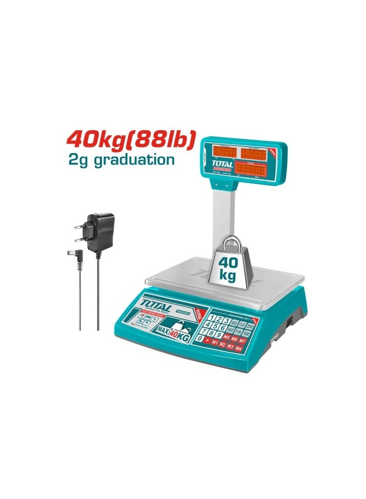 TOTAL electric scale 40 KG