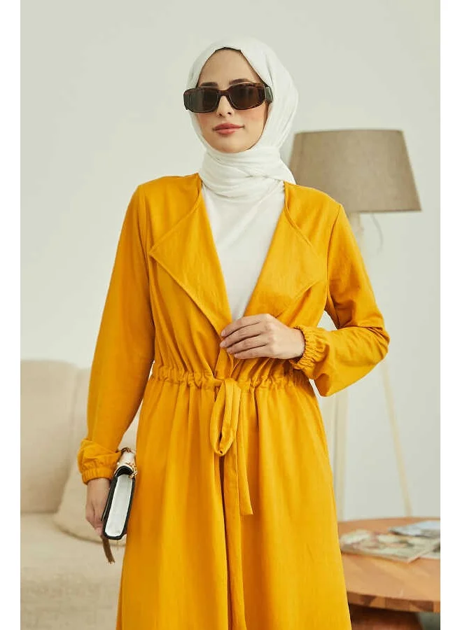 نيوايز 6628-BELTED Container Mustard