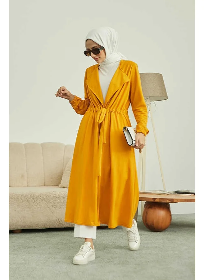 نيوايز 6628-BELTED Container Mustard
