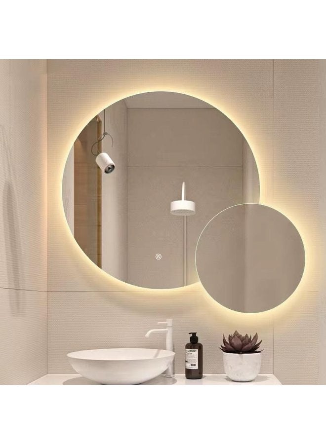 ليون هوم مرايا حائط تعمل باللمس 3 ألوان 70 * 70 * 13 سم - Image 3