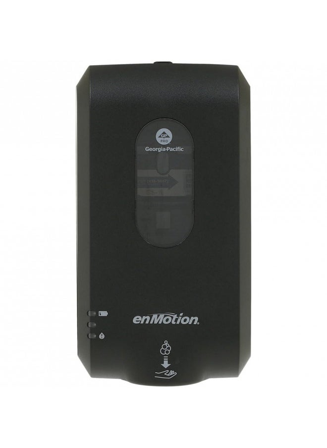 Georgia-Pacific - Georgia-Pacific 52057 Enmotion Gen2 Automated Touchless Soap and Sanitizer Dispenser, Black, Pack of 1 - Image 1