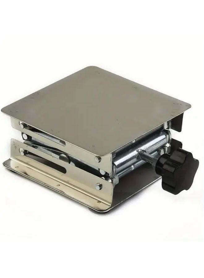 Manual Durable Adjustable Stainless Steel Router Lift Table 1pc Woodworking Lifting Platform - Image 4