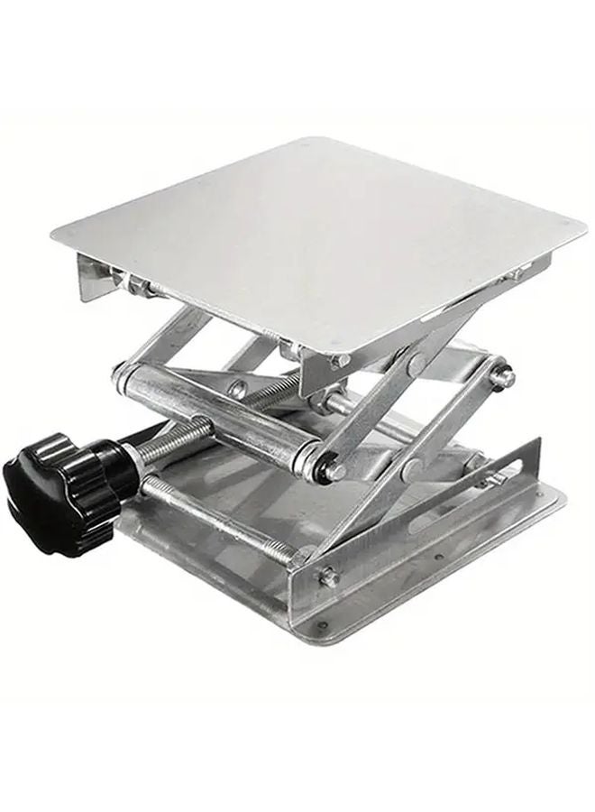 Manual Durable Adjustable Stainless Steel Router Lift Table 1pc Woodworking Lifting Platform - Image 2